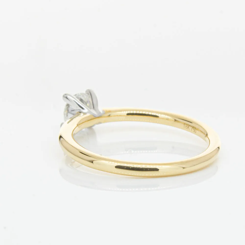 18ct Yellow Gold .50ct Diamond Melba Ring