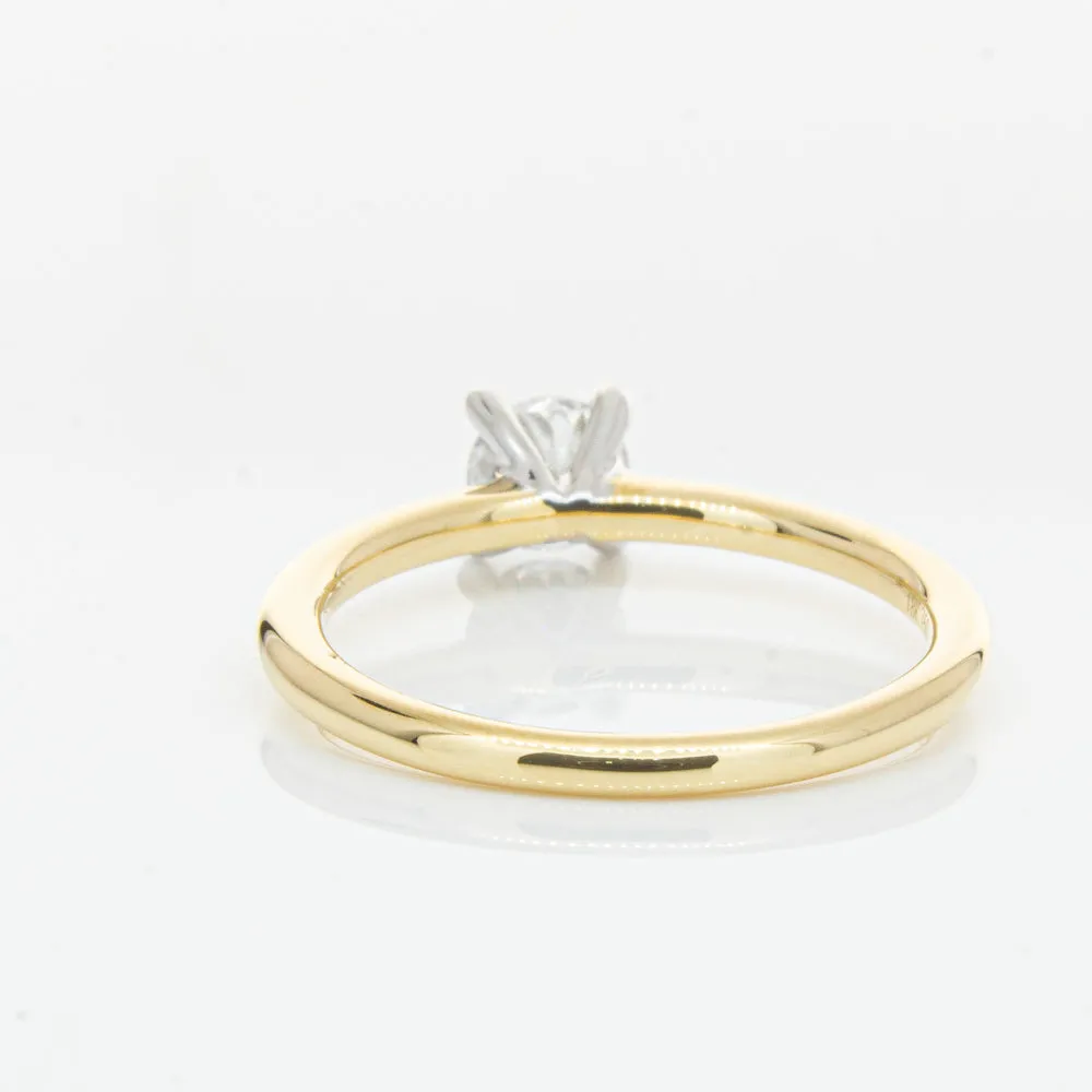 18ct Yellow Gold .50ct Diamond Melba Ring