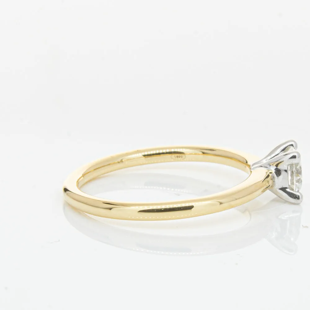 18ct Yellow Gold .50ct Diamond Melba Ring