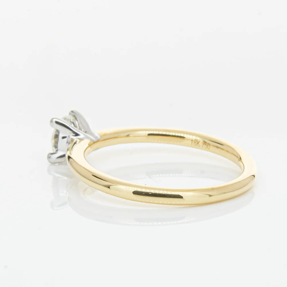 18ct Yellow Gold .50ct Diamond Melba Ring