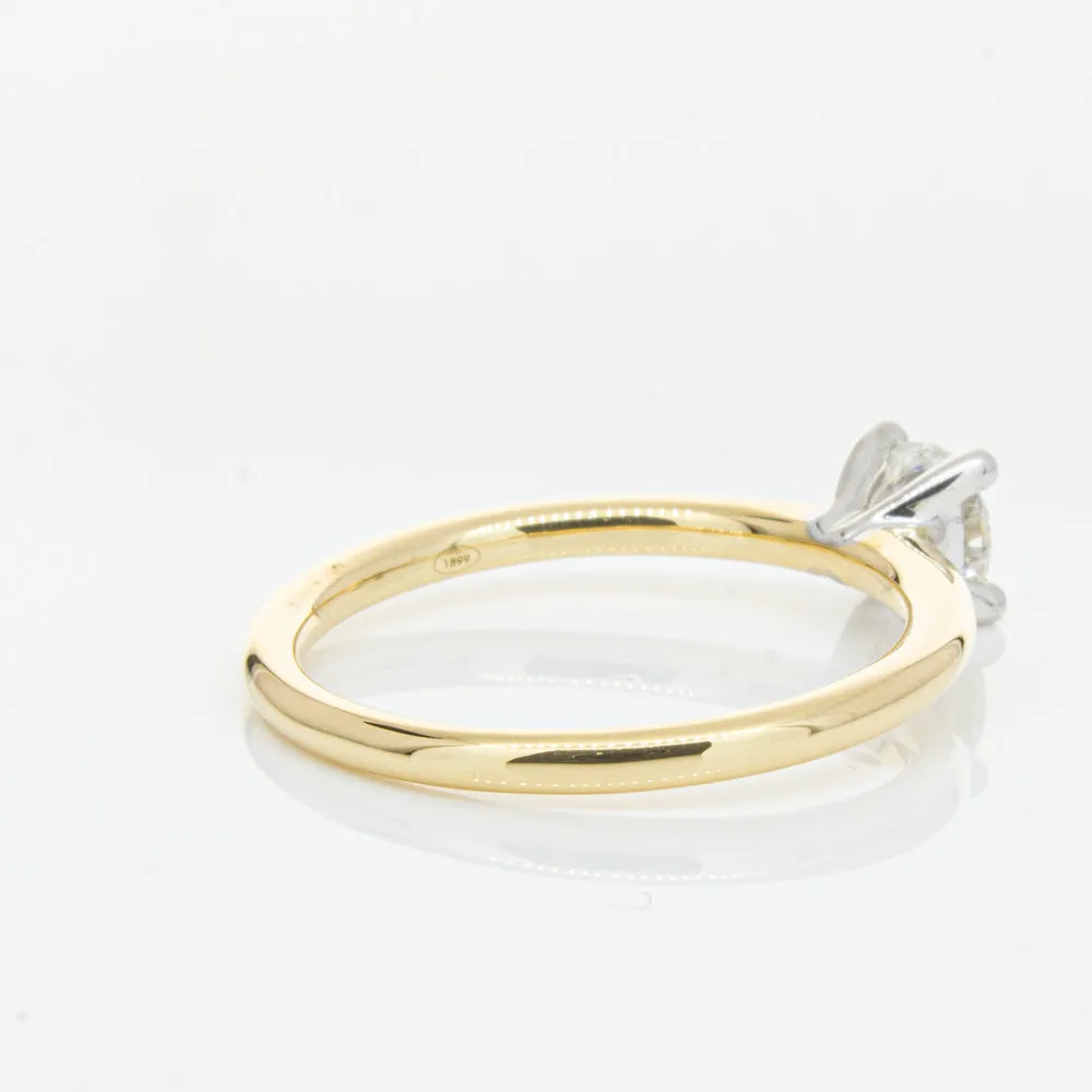 18ct Yellow Gold .50ct Diamond Melba Ring