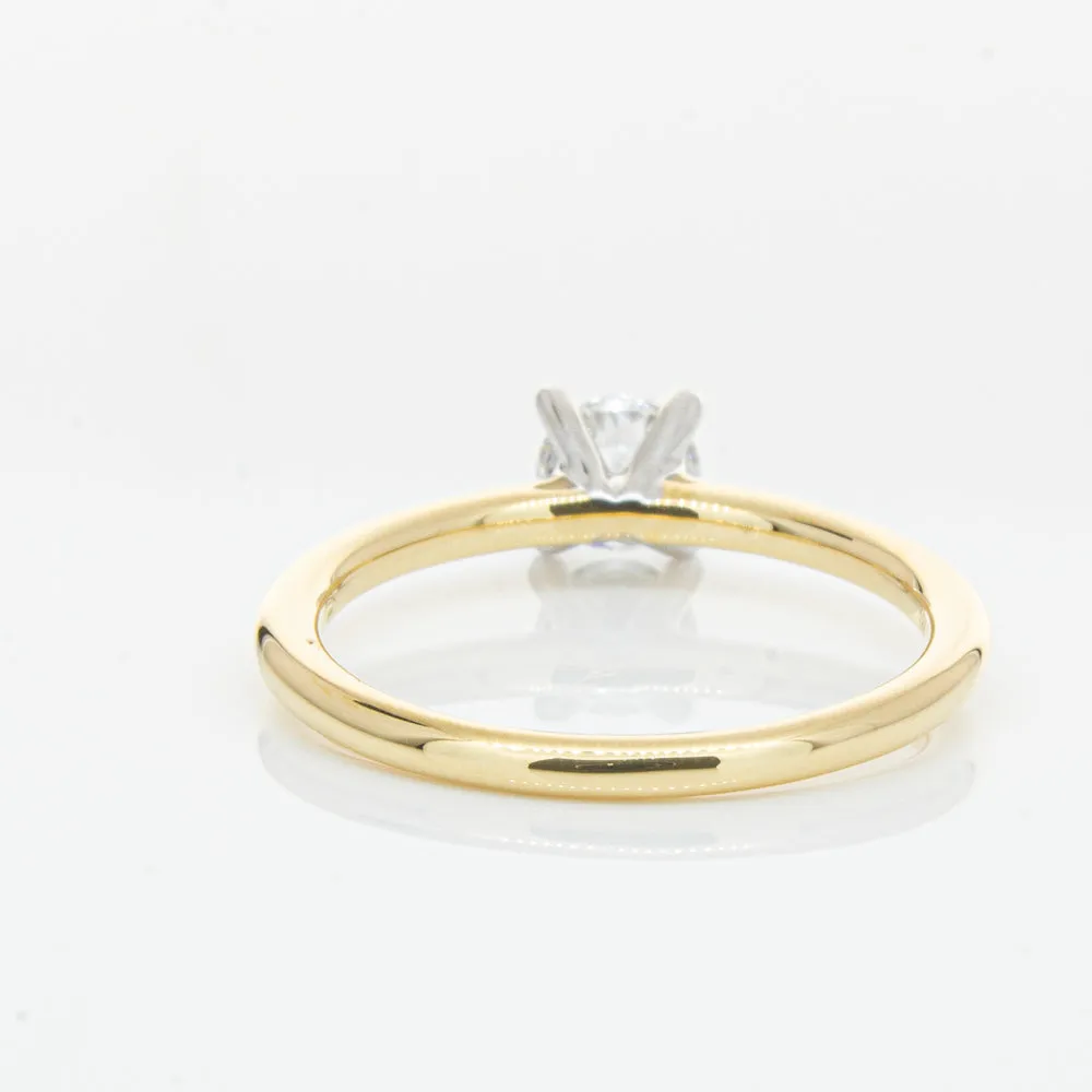 18ct Yellow Gold .50ct Diamond Melba Ring