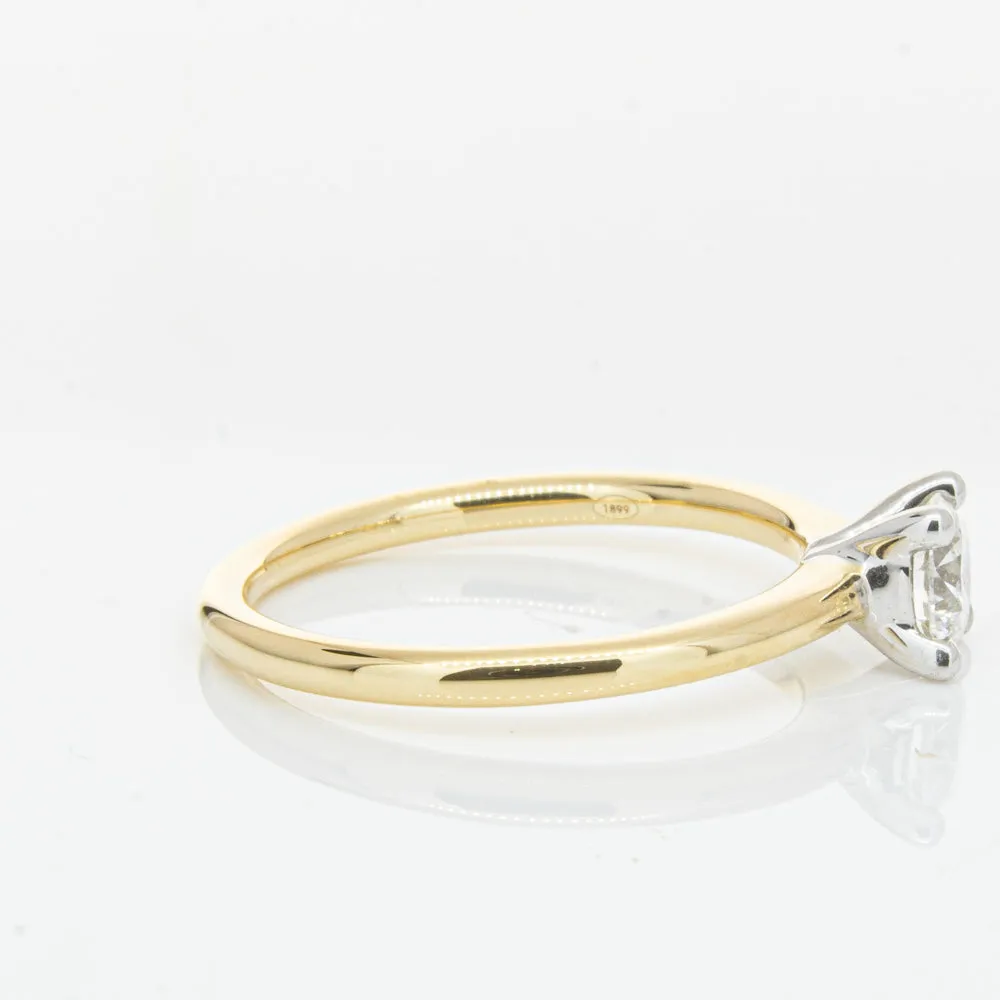18ct Yellow Gold .50ct Diamond Melba Ring