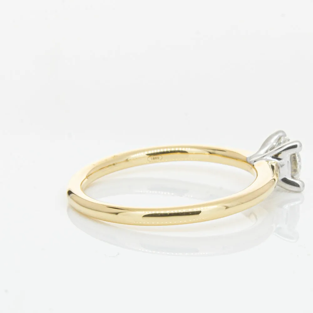 18ct Yellow Gold .50ct Diamond Melba Ring