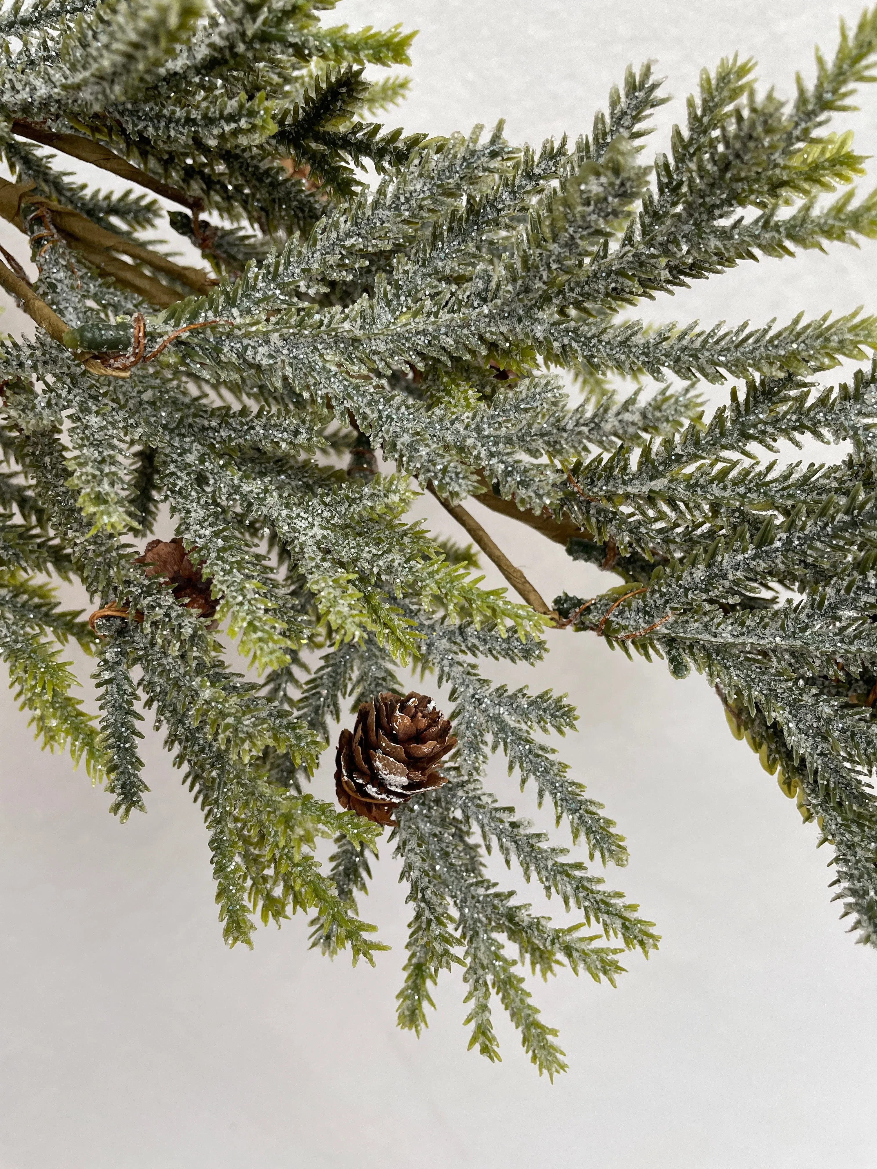 27" Frosted Balsam Branch