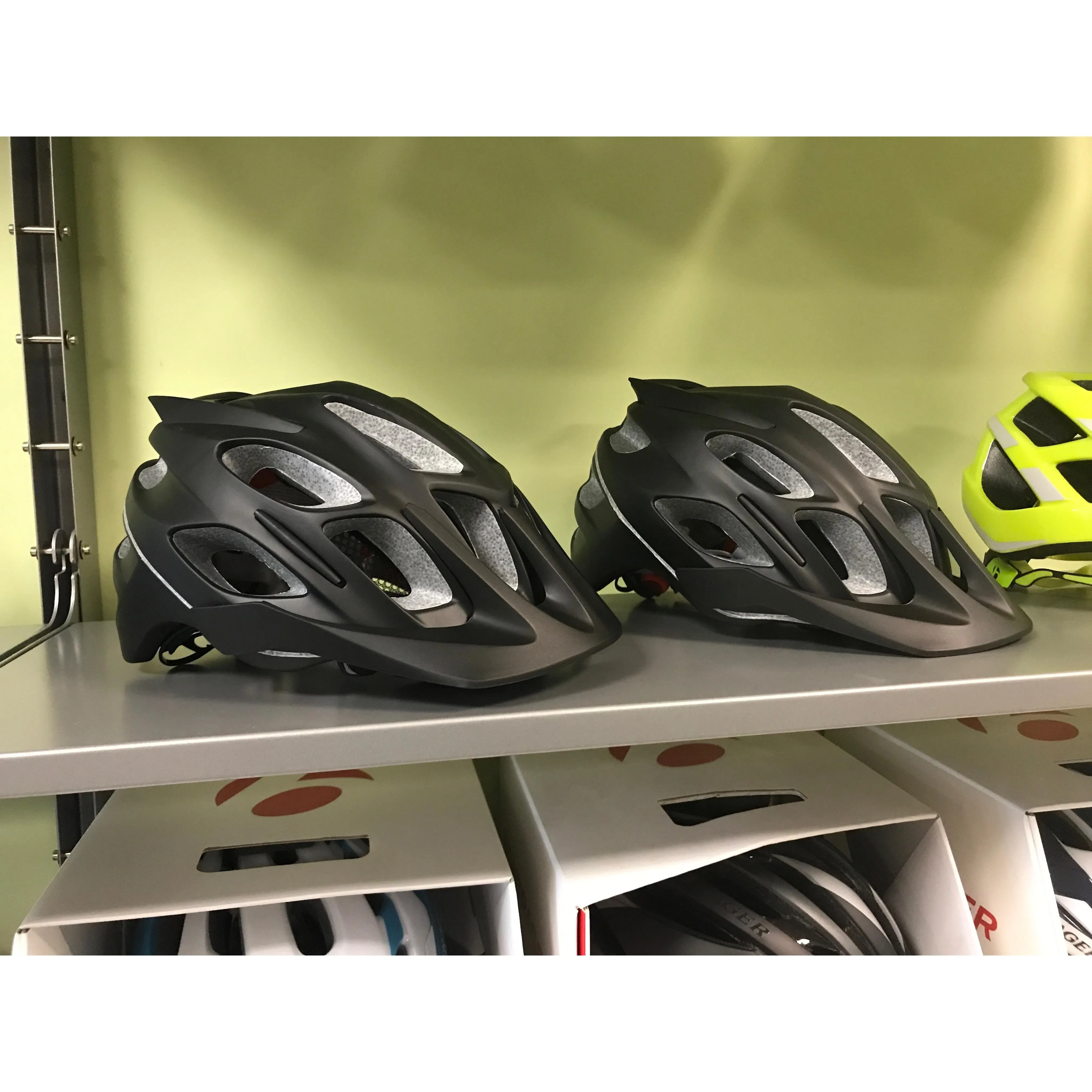 ABK Mountain Bike Helmet Neon