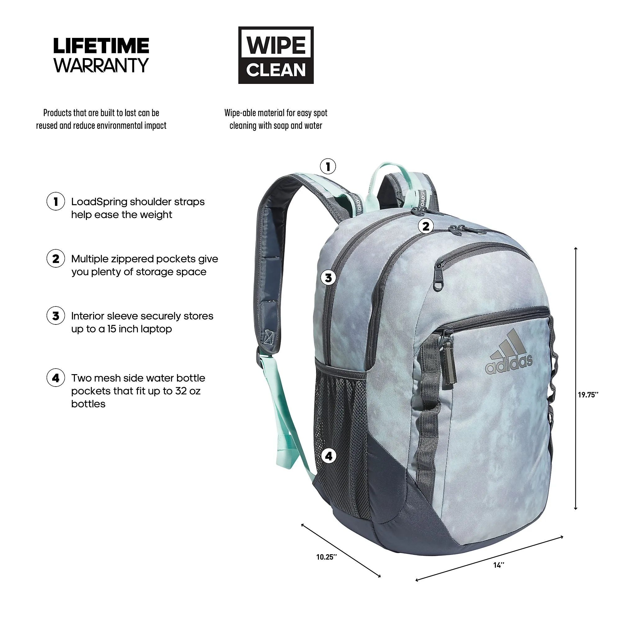 adidas Excel 6 Backpack | 5156589