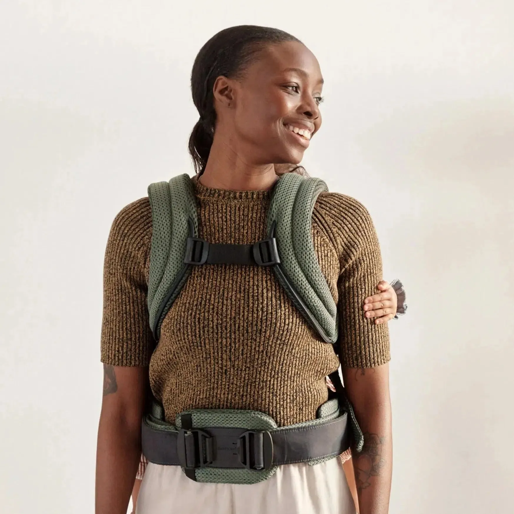 Baby Bjorn - Baby Carrier Harmony - Dark Green 3D Mesh