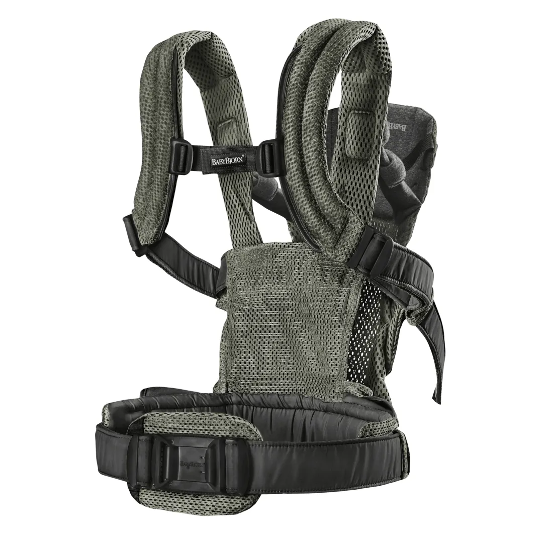 Baby Bjorn - Baby Carrier Harmony - Dark Green 3D Mesh