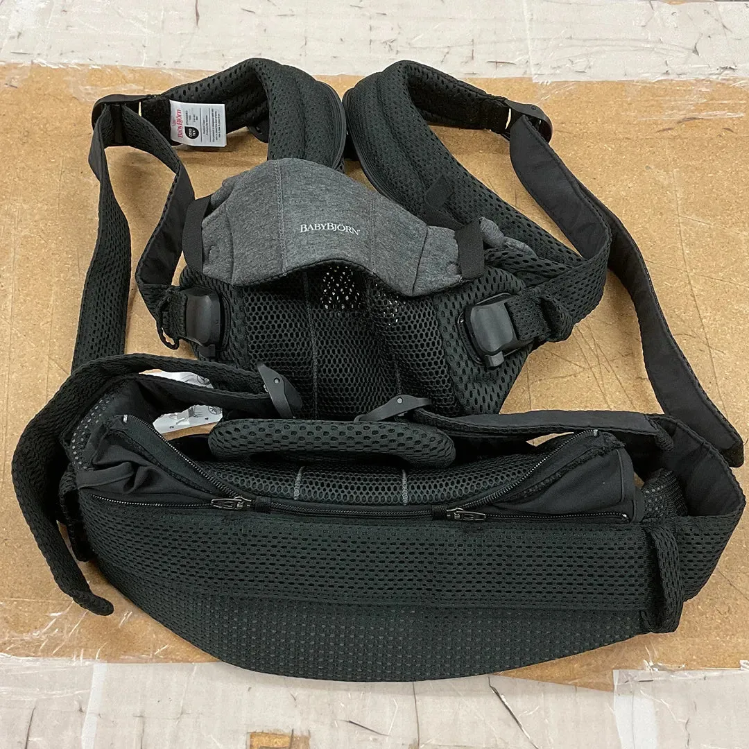 Baby Carrier Harmony - Black, 3D Mesh (See Description)
