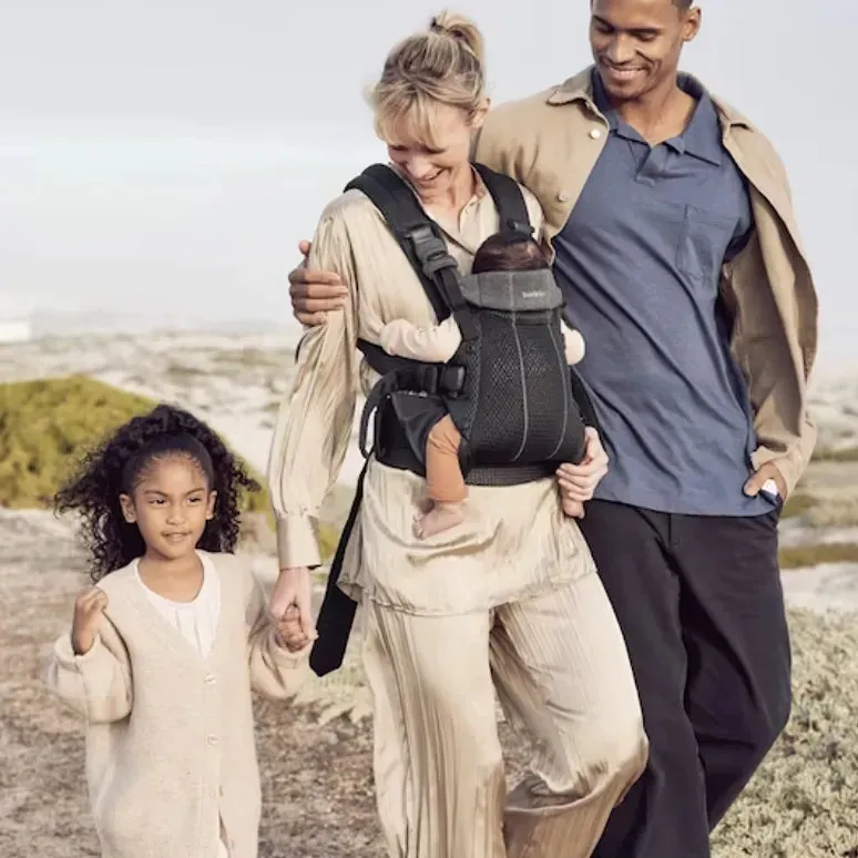 Baby Carrier Harmony - Black, 3D Mesh (See Description)
