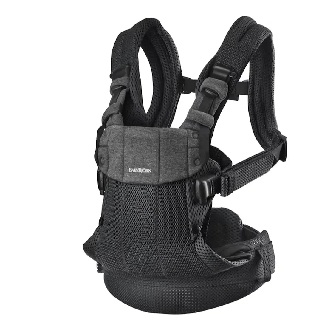 Baby Carrier Harmony - Black, 3D Mesh (See Description)