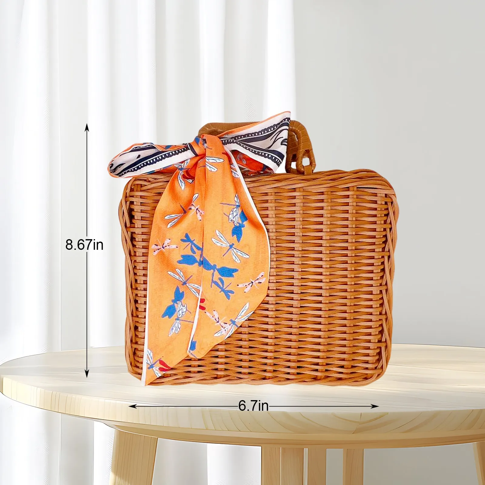 Beautiful Suitcase Gift Basket with Reed Diffuser, Soap Flower & Soft Teddy Towel