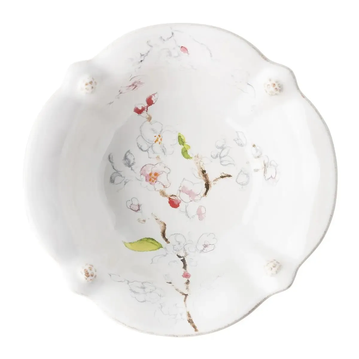 Berry & Thread Floral Sketch Cherry Blossom 4 Piece Place Setting