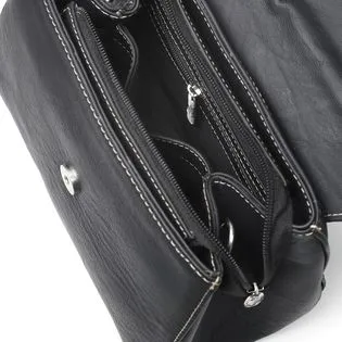 Black Leather Shoulder bag