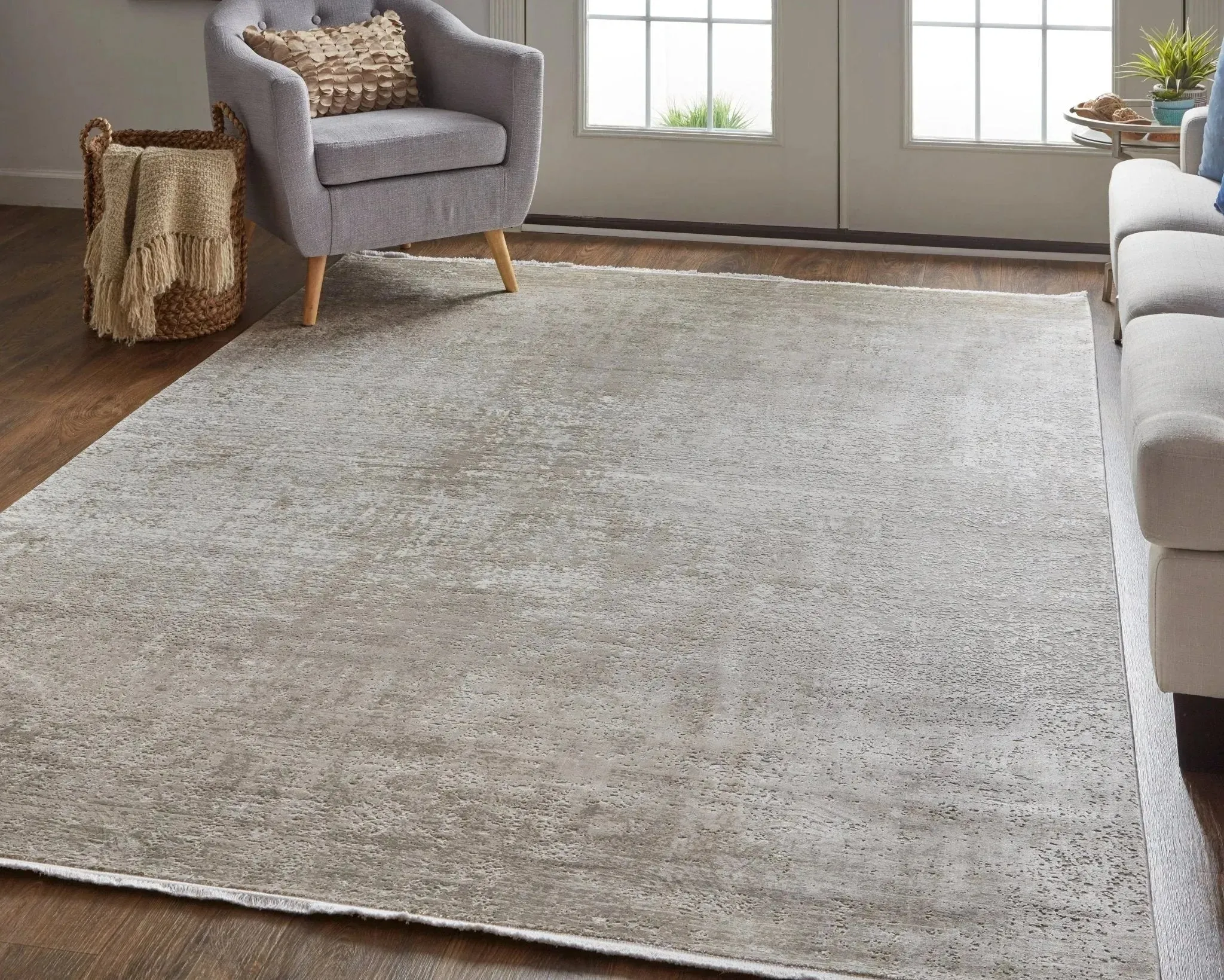 Cadiz 86639FWF Tan/Ivory Rug