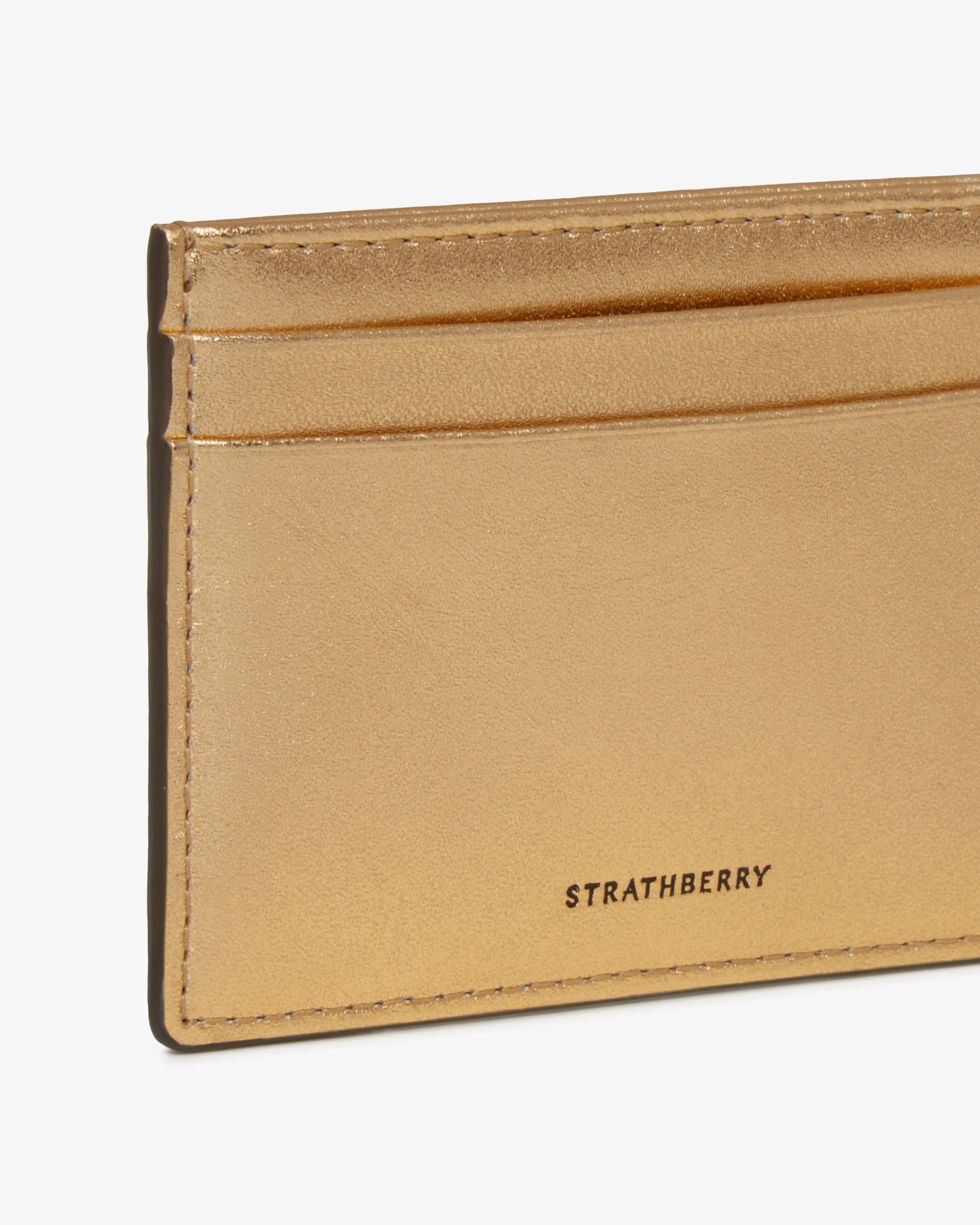 Cardholder - Metallic Gold