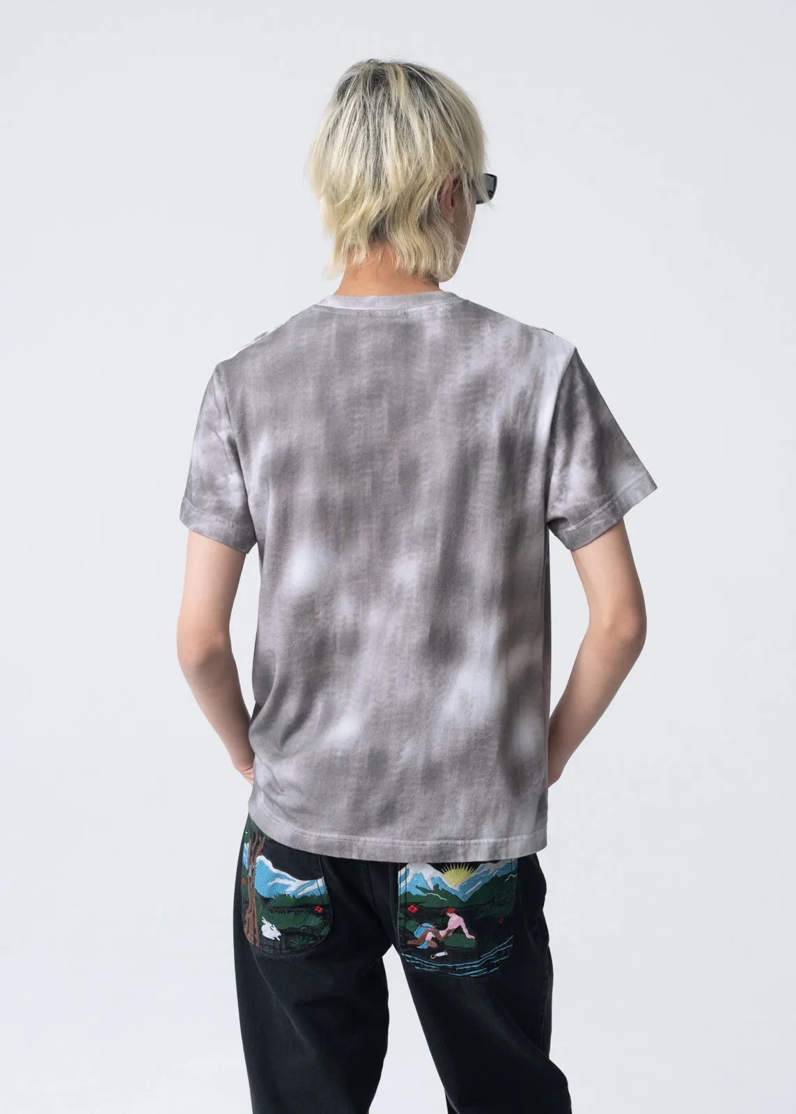 Carne Bollente In The Grass Tee - Grey