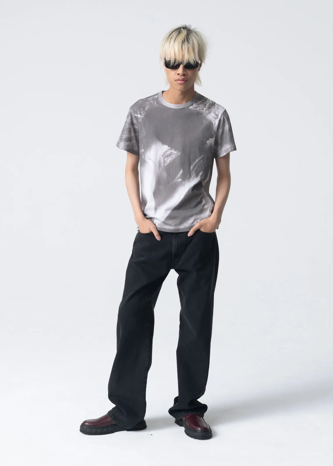 Carne Bollente In The Grass Tee - Grey