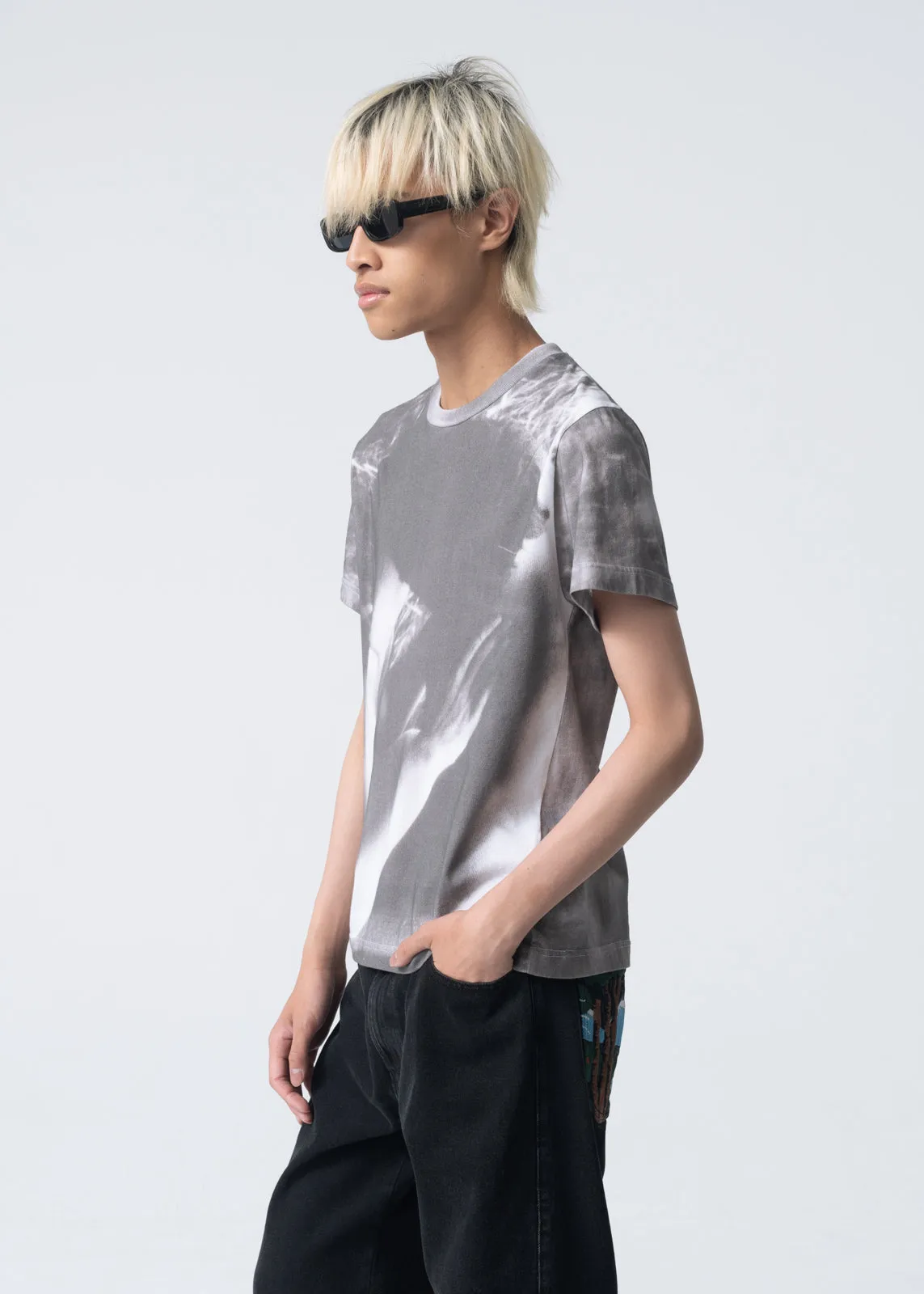 Carne Bollente In The Grass Tee - Grey