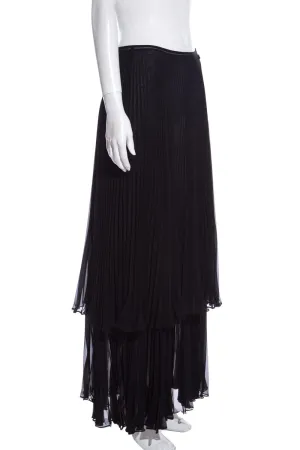 Chanel Cruise '02  Black 2 PC Skirt SZ 40