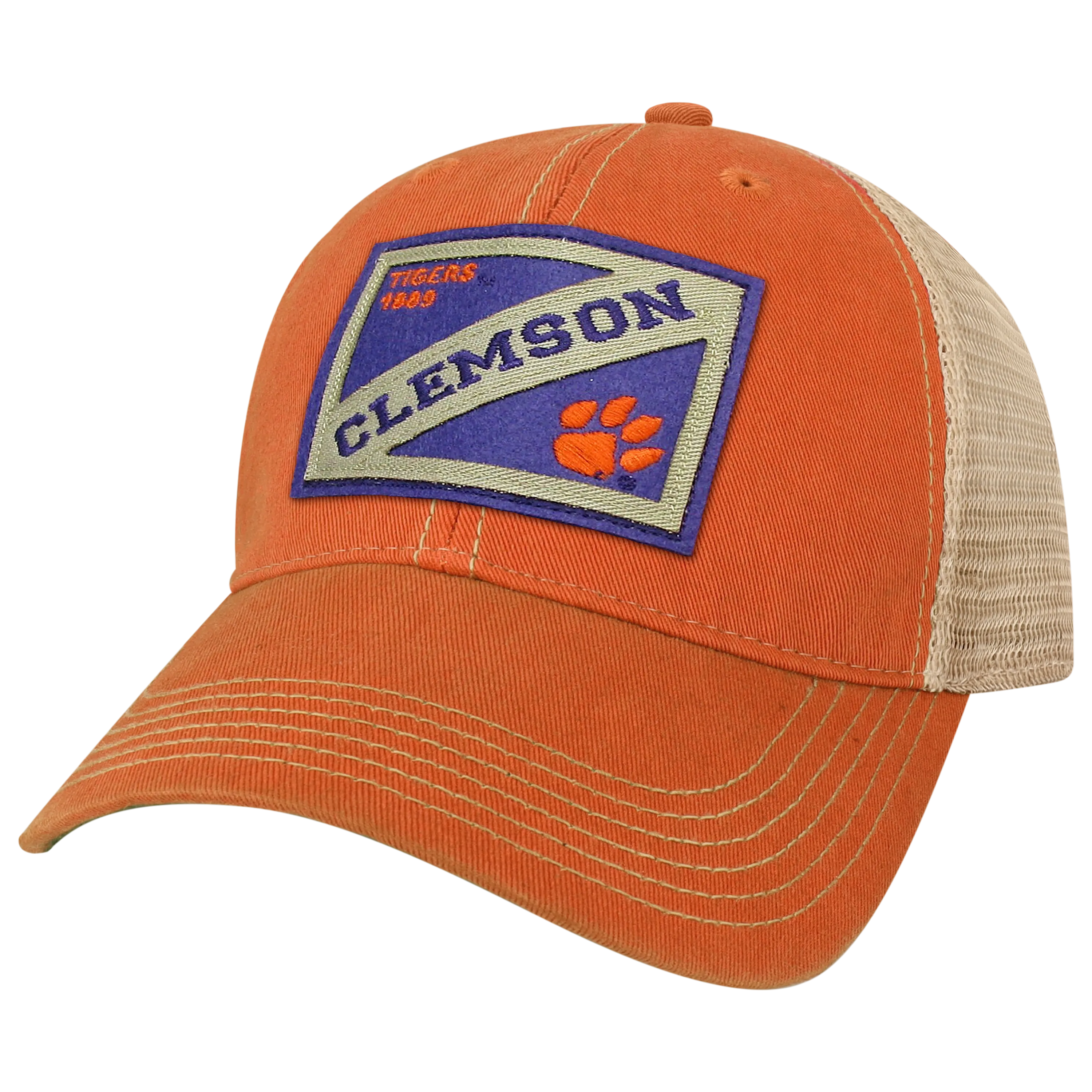 Clemson Tigers OFA Orange Old Favorite Adjustable Trucker Hat