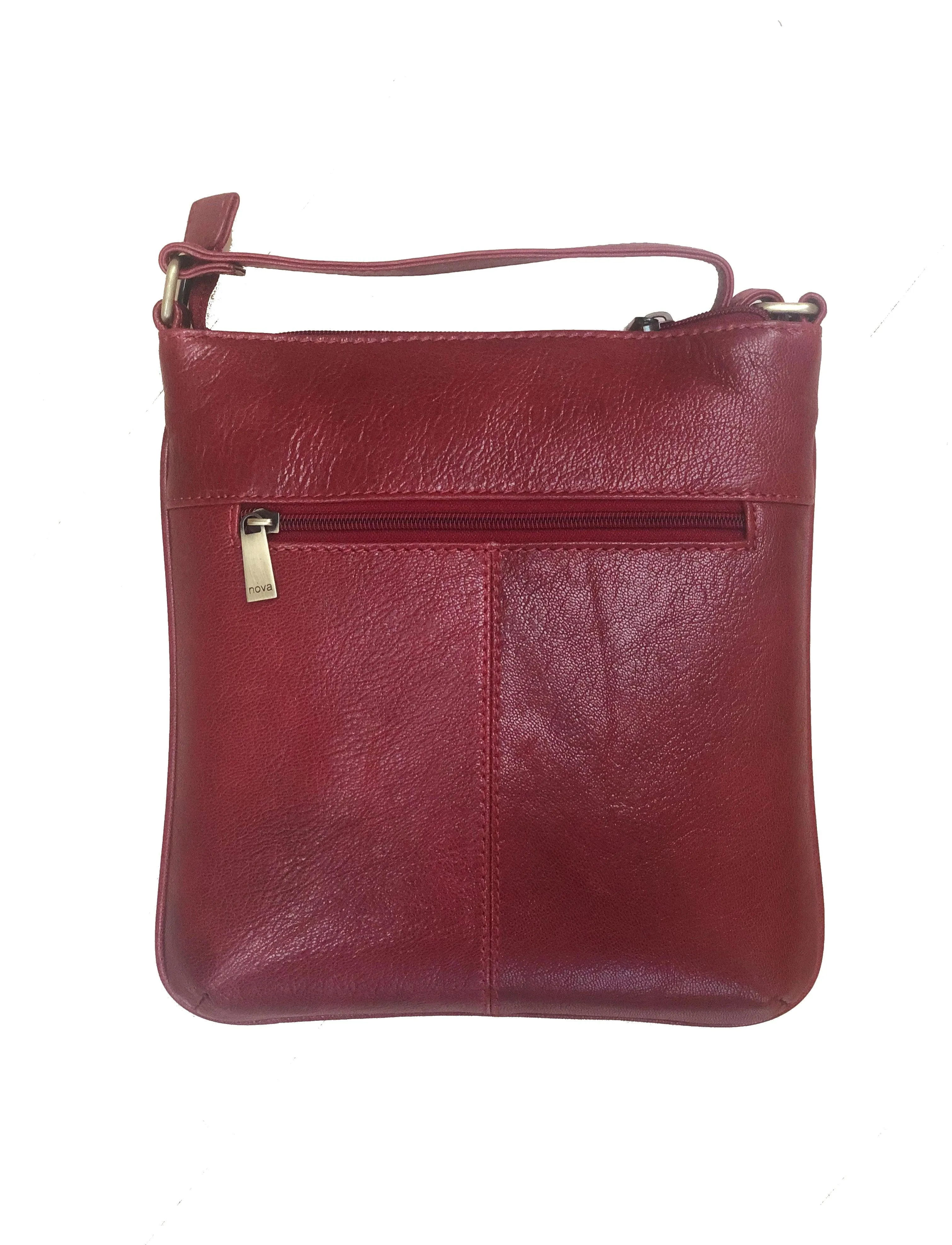 Cognac Goat Leather Handbag