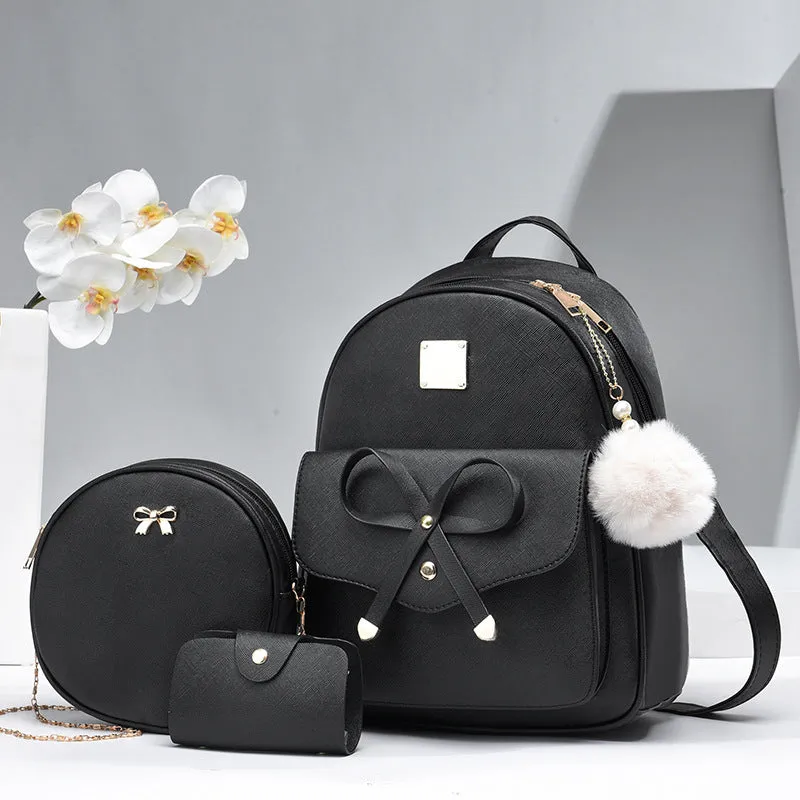 Cutie Bow Candy Color Backpack