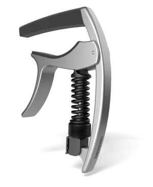 D'Addario Tri-Action Capo, Silver