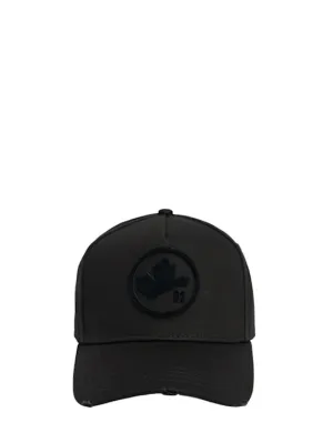 Dsquared2   D2 leaf cotton baseball cap 