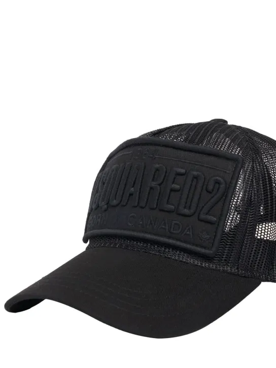 Dsquared2   Logo patch trucker cap 