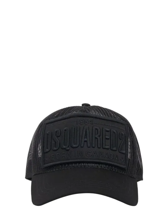 Dsquared2   Logo patch trucker cap 