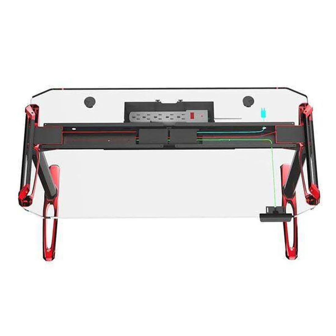 Eureka Ergonomic Electric Height-Adjustable E1 Racer Gaming Standing Desk, ERK-EDK-GDBL/GDRL/GDSL