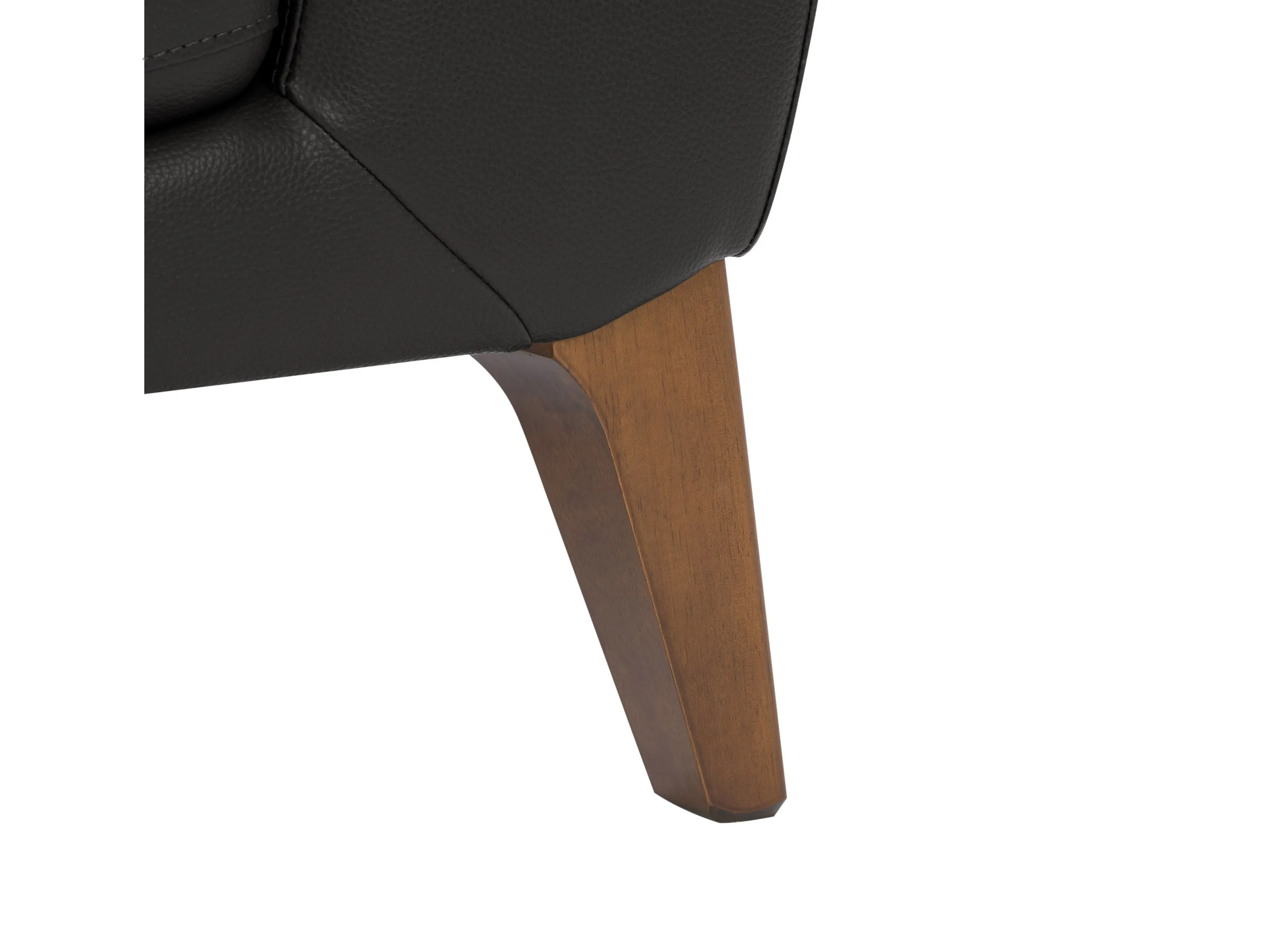 Faux Leather Sofa