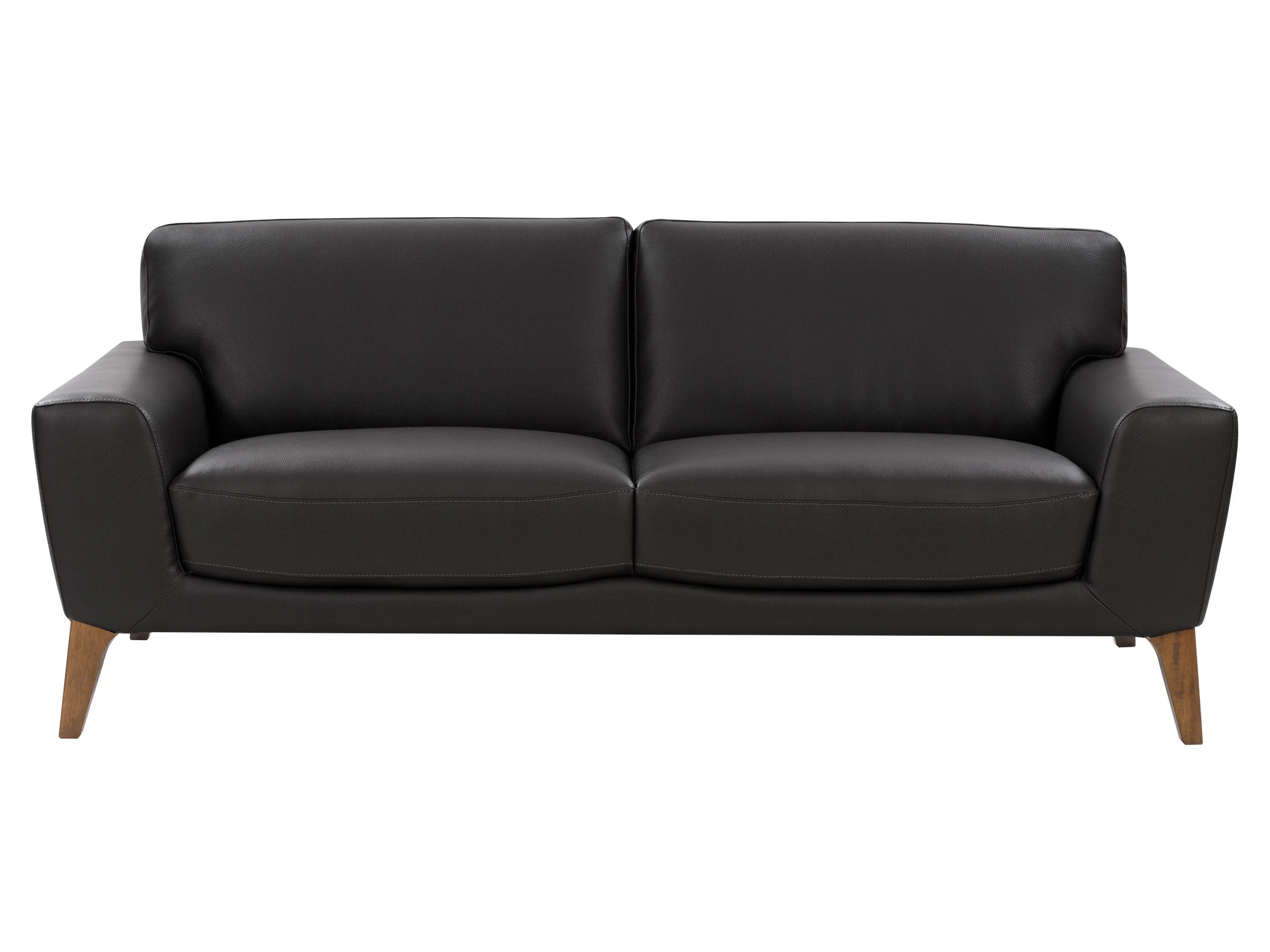 Faux Leather Sofa