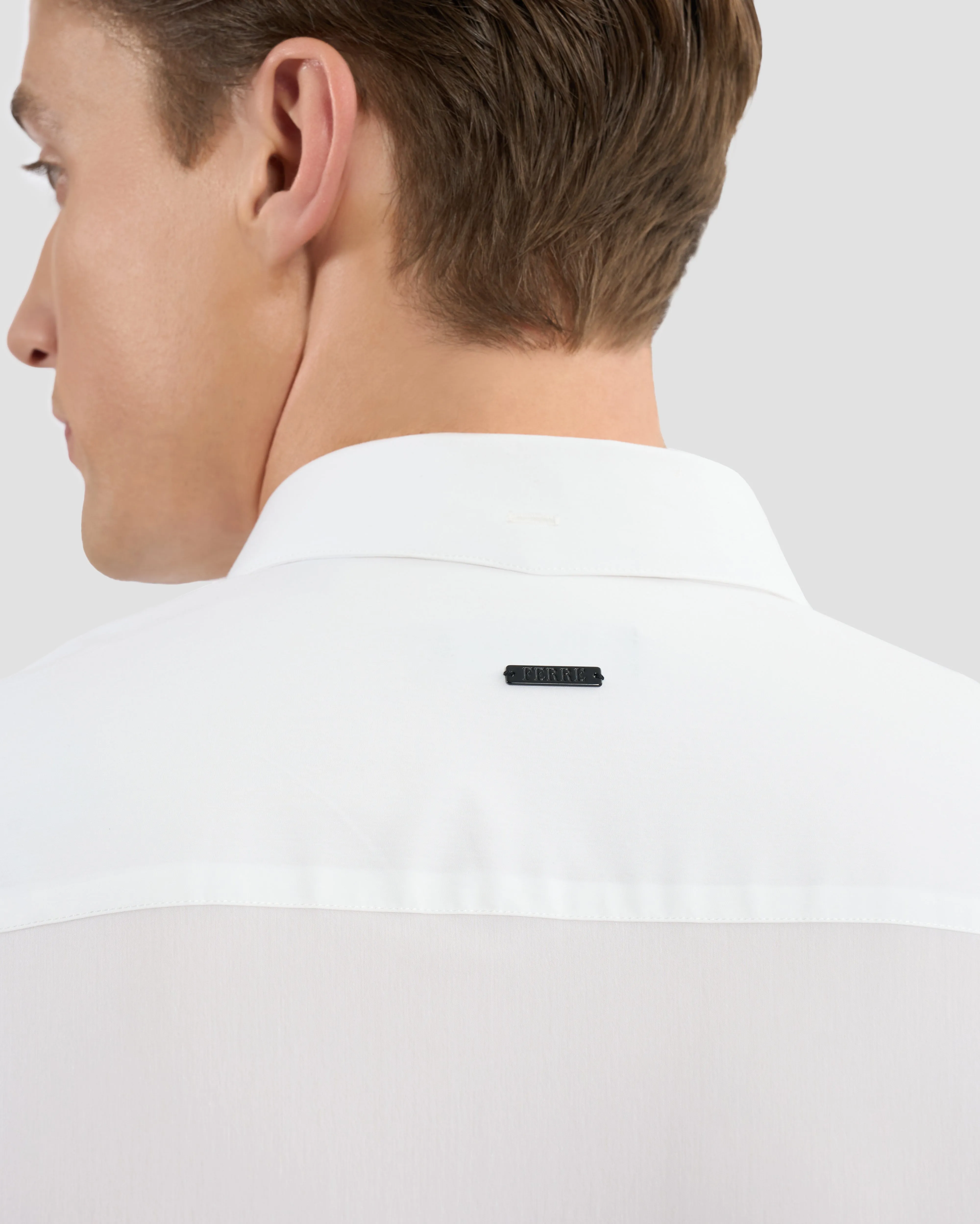 Ferré Imperial Logo Print Shirt