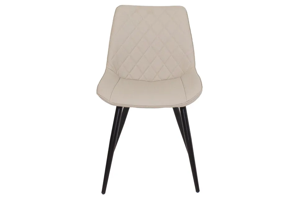 Finley - Taupe Faux Leather Dining Chair