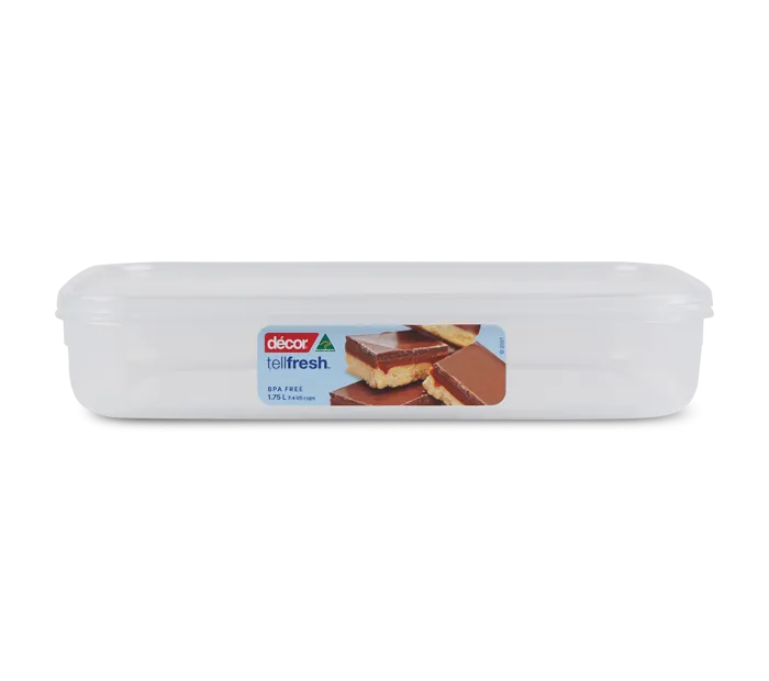 Food Container, Oblong, 1.75L