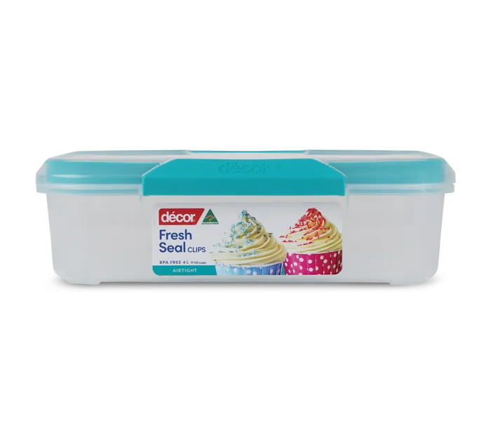 Food Containers, Oblong, 4L