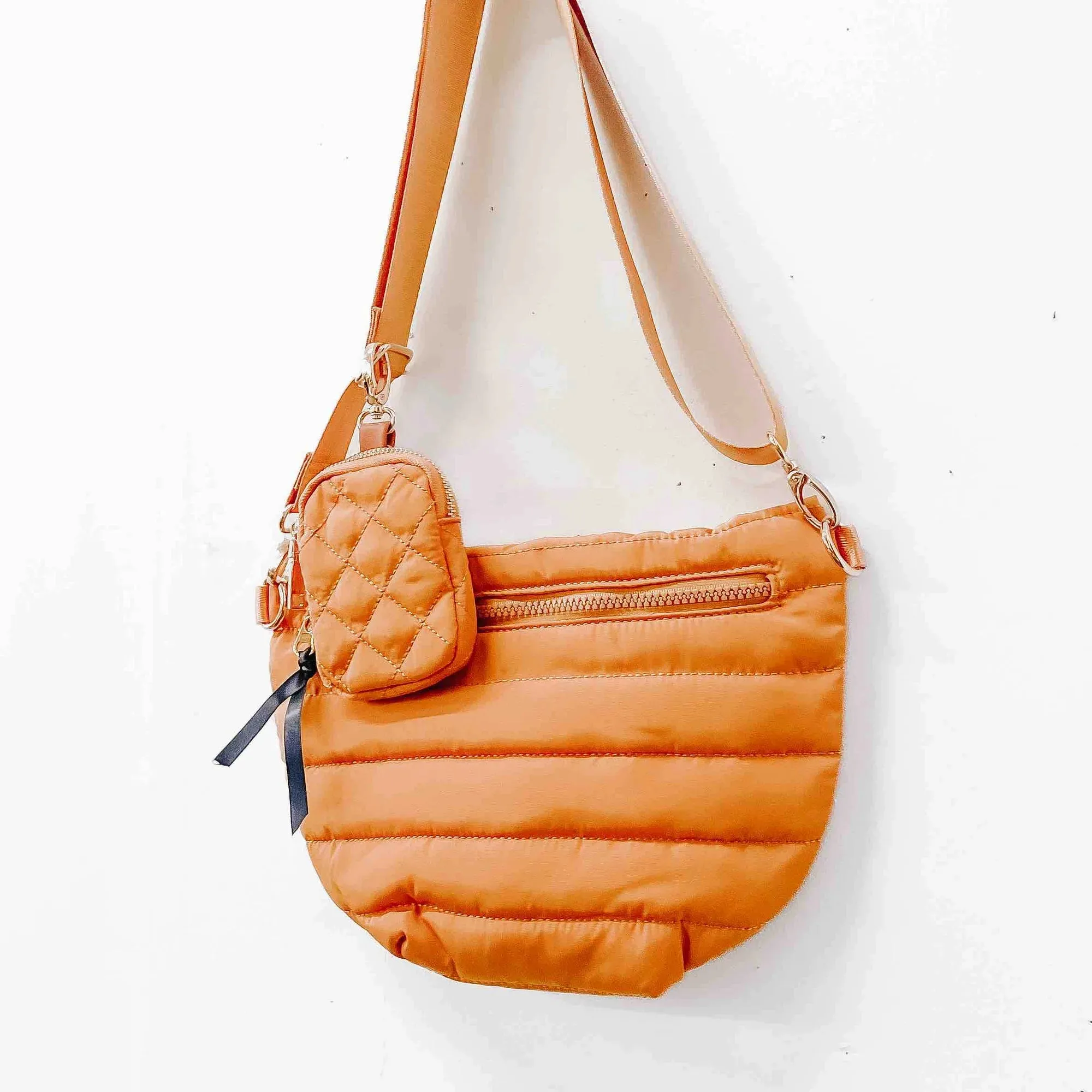 Gigi Clip On Pouch - Mustard