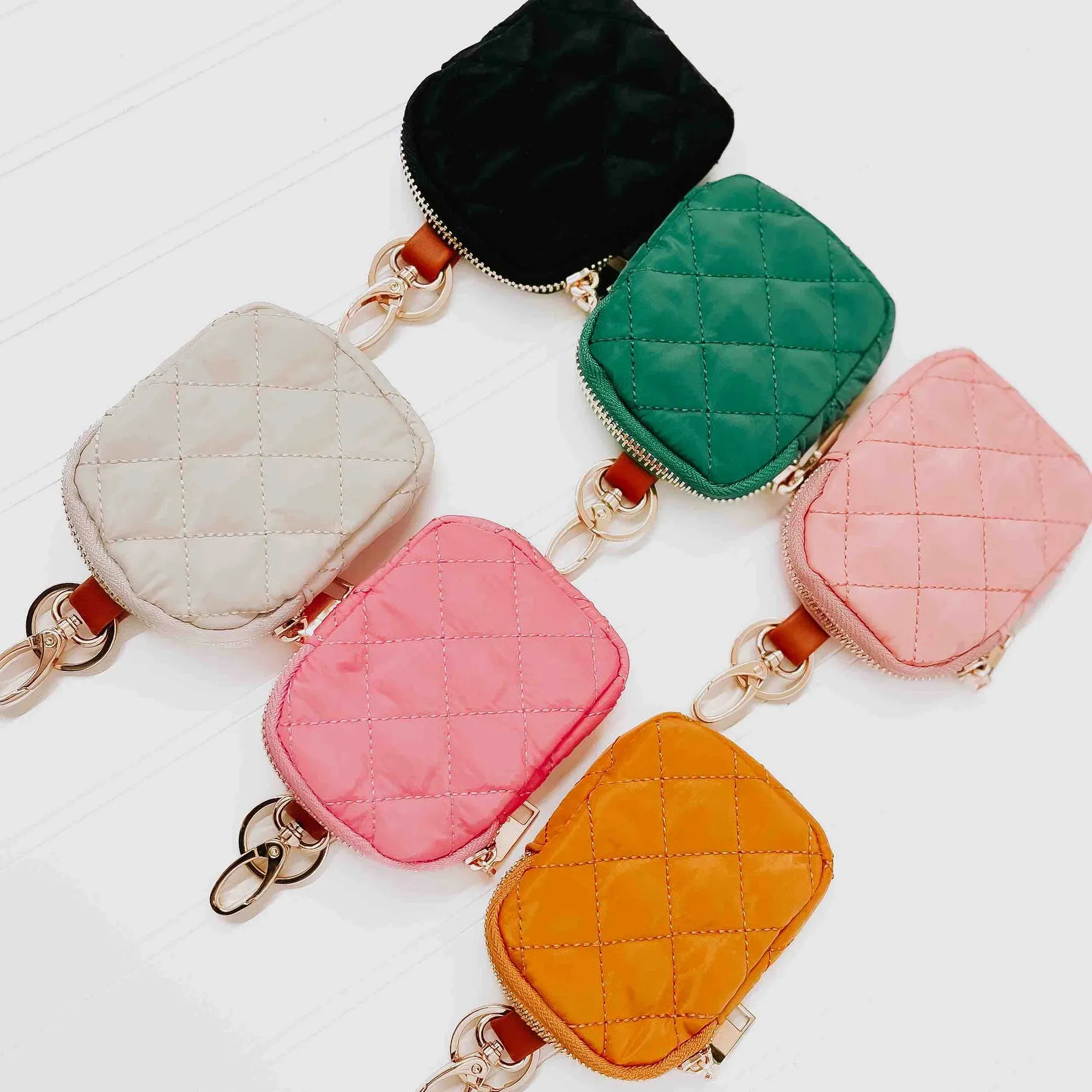 Gigi Clip On Pouch - Mustard