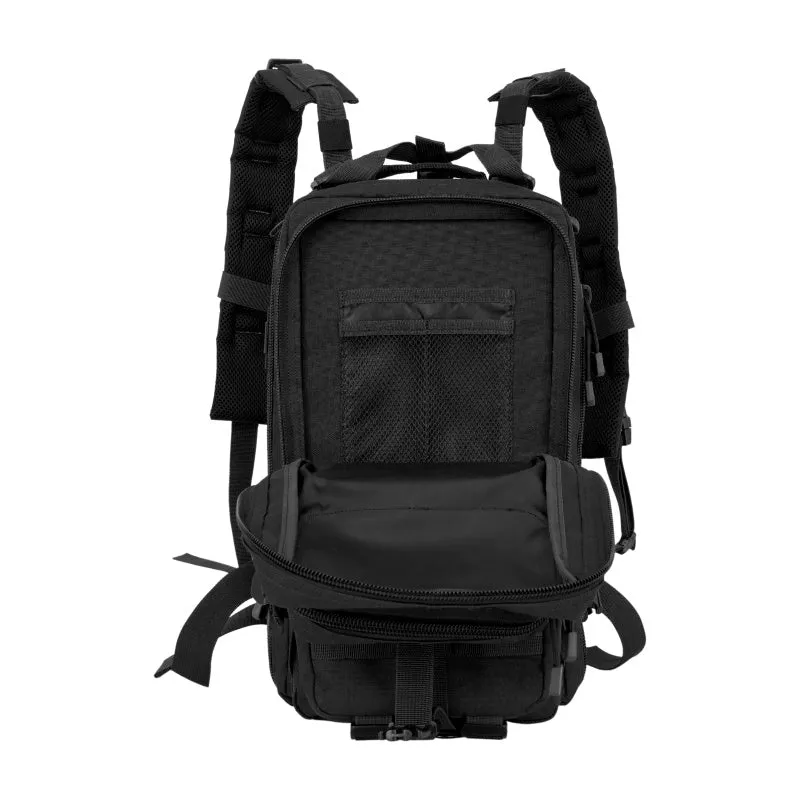 Gorilla Paks™ Small 30L Military Tactical Hydration Backpack (Black) - 2.5L Water Bladder - Assault 3 Day Pack Army Molle Bag Backpacks Rucksack - Hunting, Hiking.