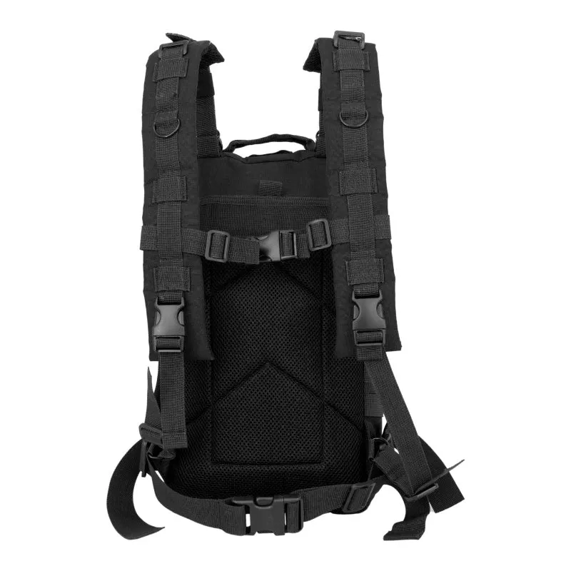 Gorilla Paks™ Small 30L Military Tactical Hydration Backpack (Black) - 2.5L Water Bladder - Assault 3 Day Pack Army Molle Bag Backpacks Rucksack - Hunting, Hiking.