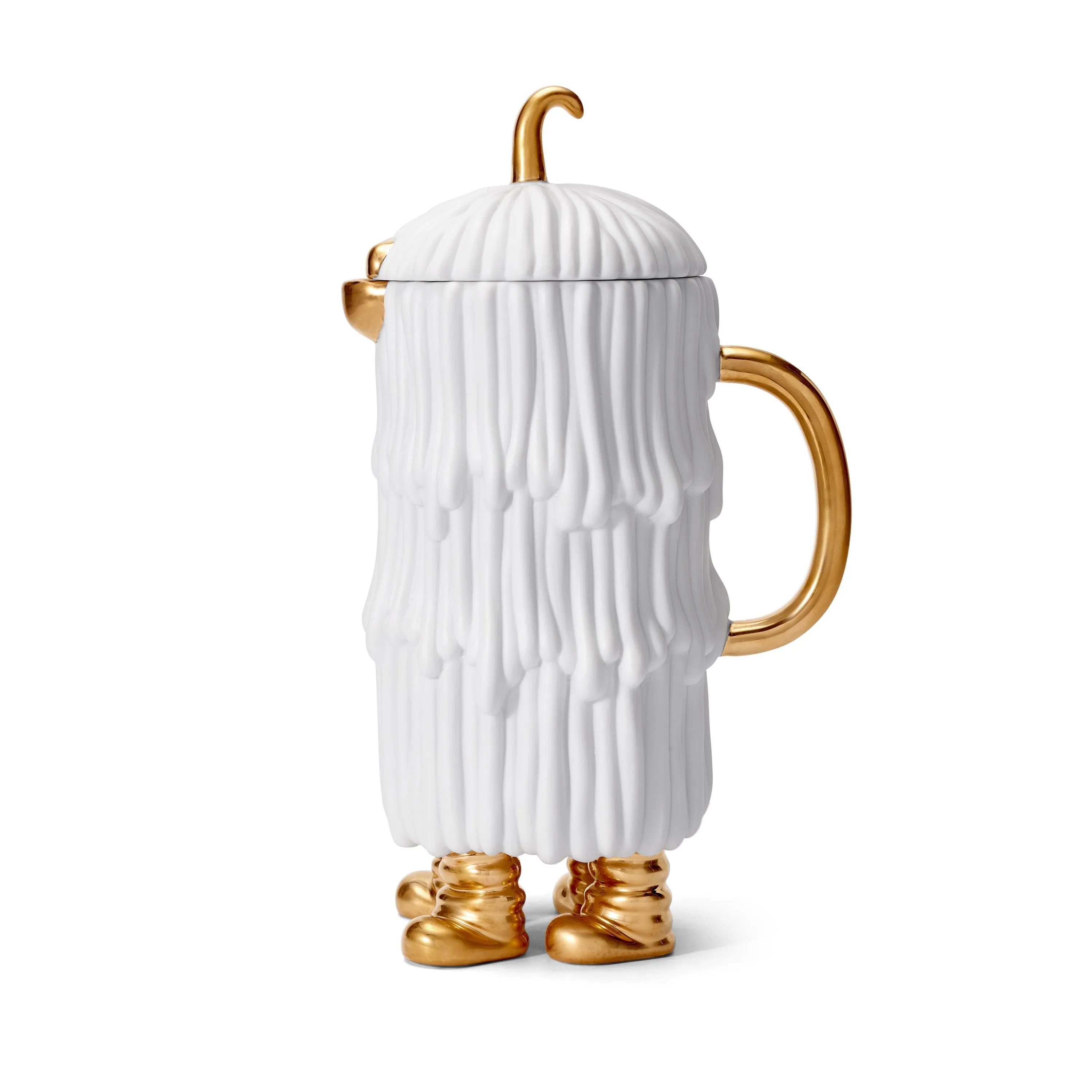 Haas Djuna Coffee   Tea Pot - White