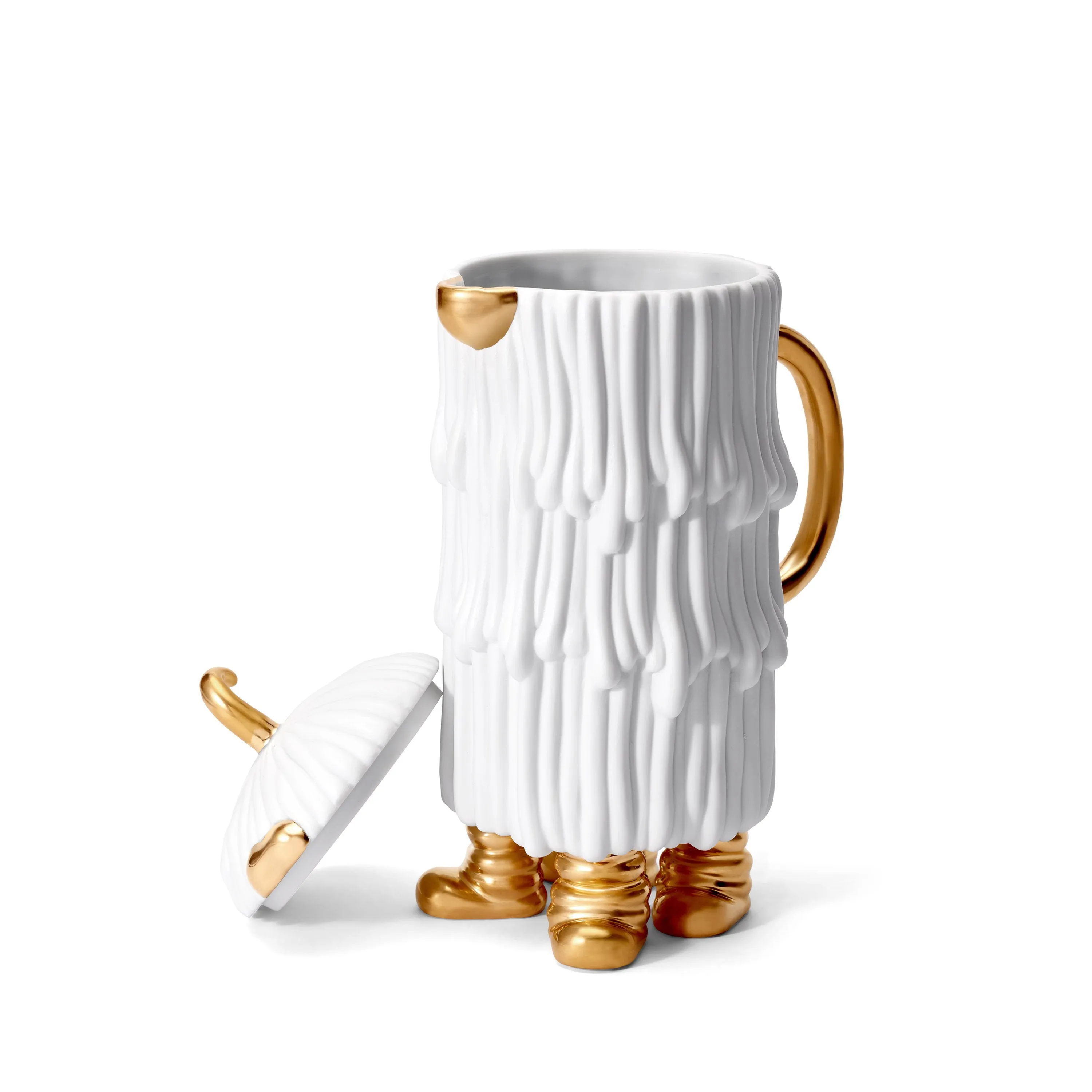 Haas Djuna Coffee   Tea Pot - White