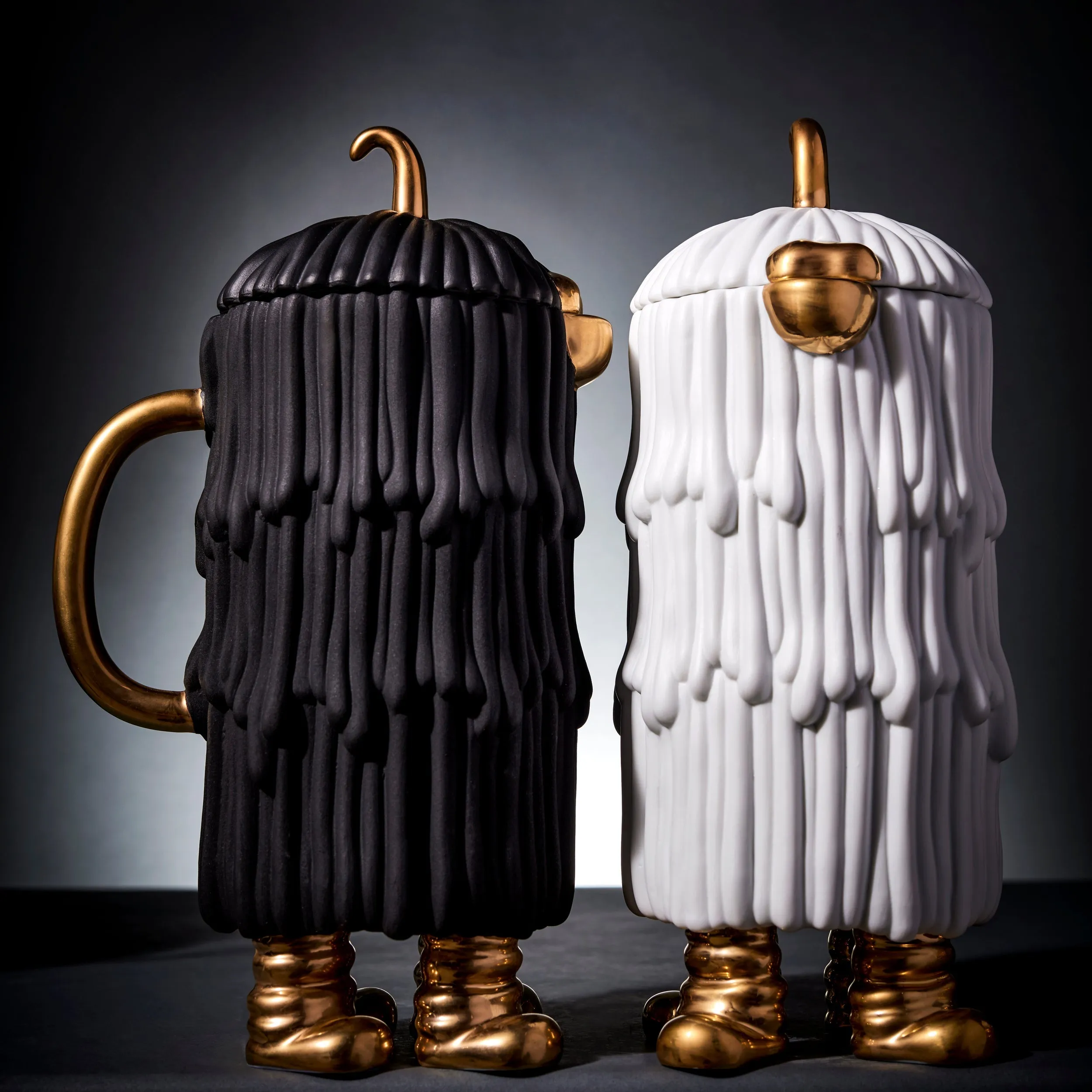 Haas Djuna Coffee   Tea Pot - White