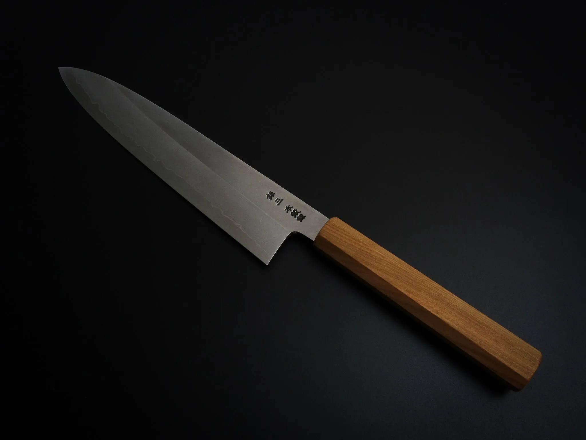 HADO GINSAN GYUTO 240MM SAKURA / CHERRY HANDLE FORGED BY SHOGO YAMATSUKA