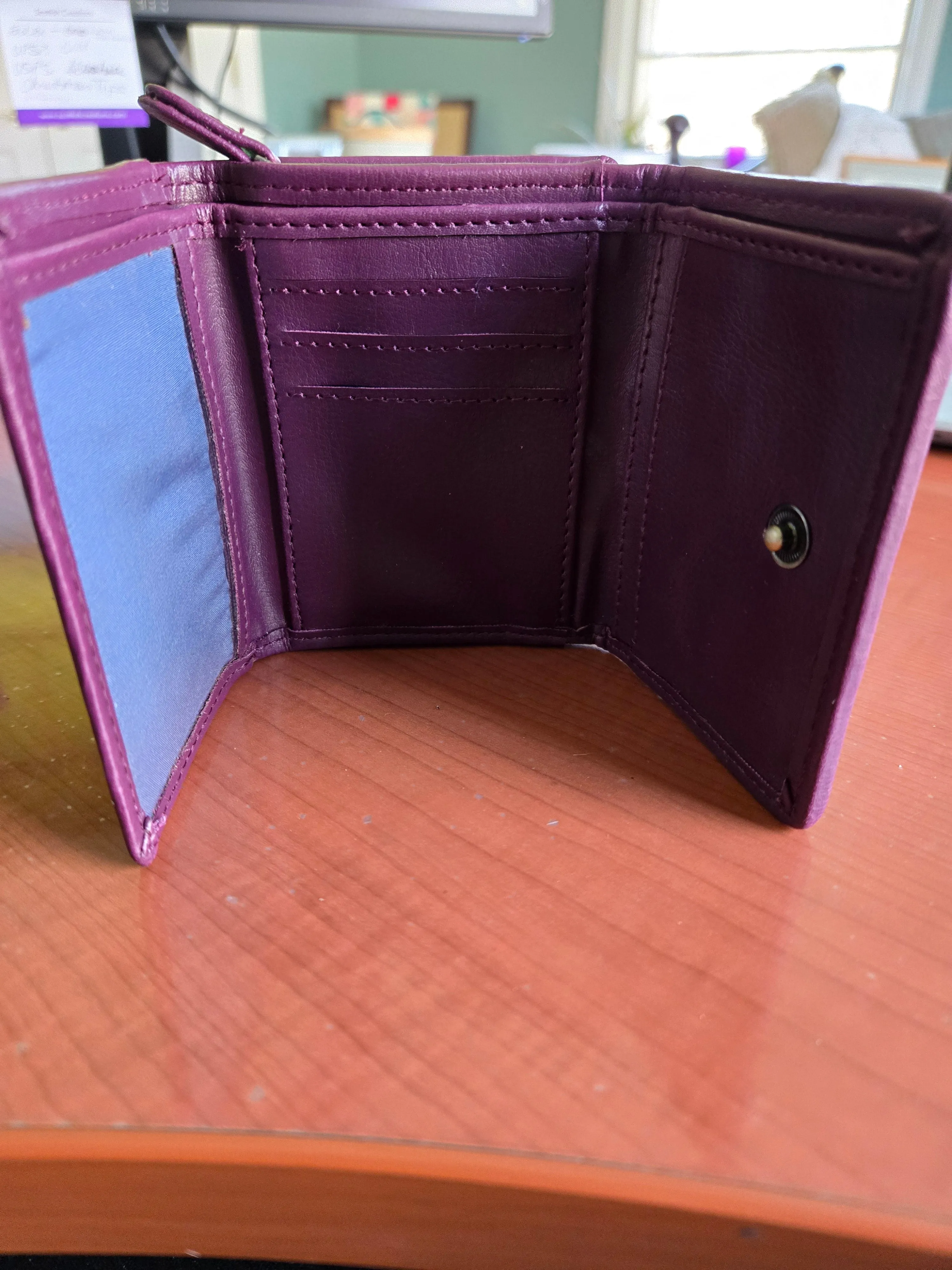 Harris Tweed Trifold Purse
