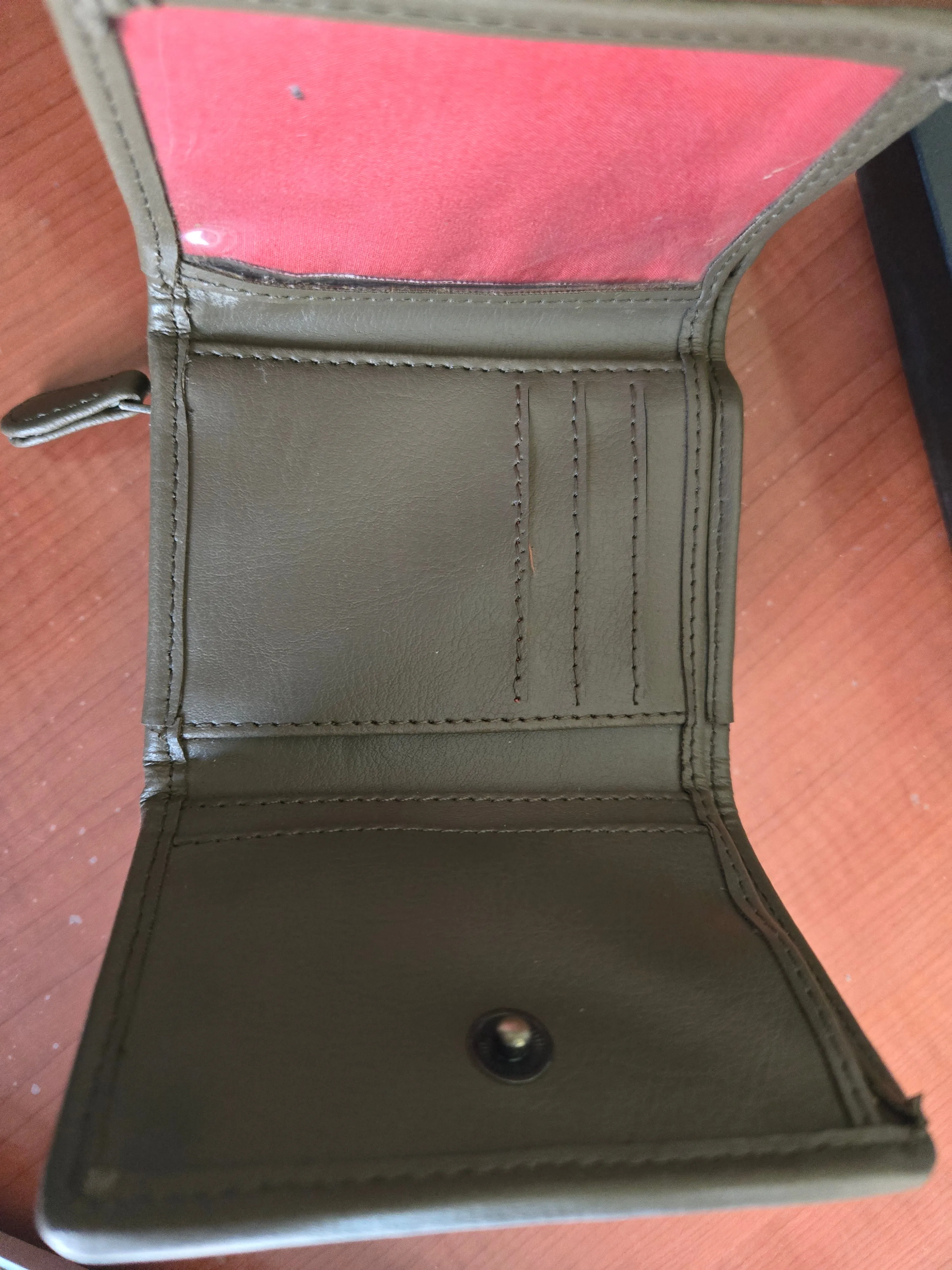 Harris Tweed Trifold Purse
