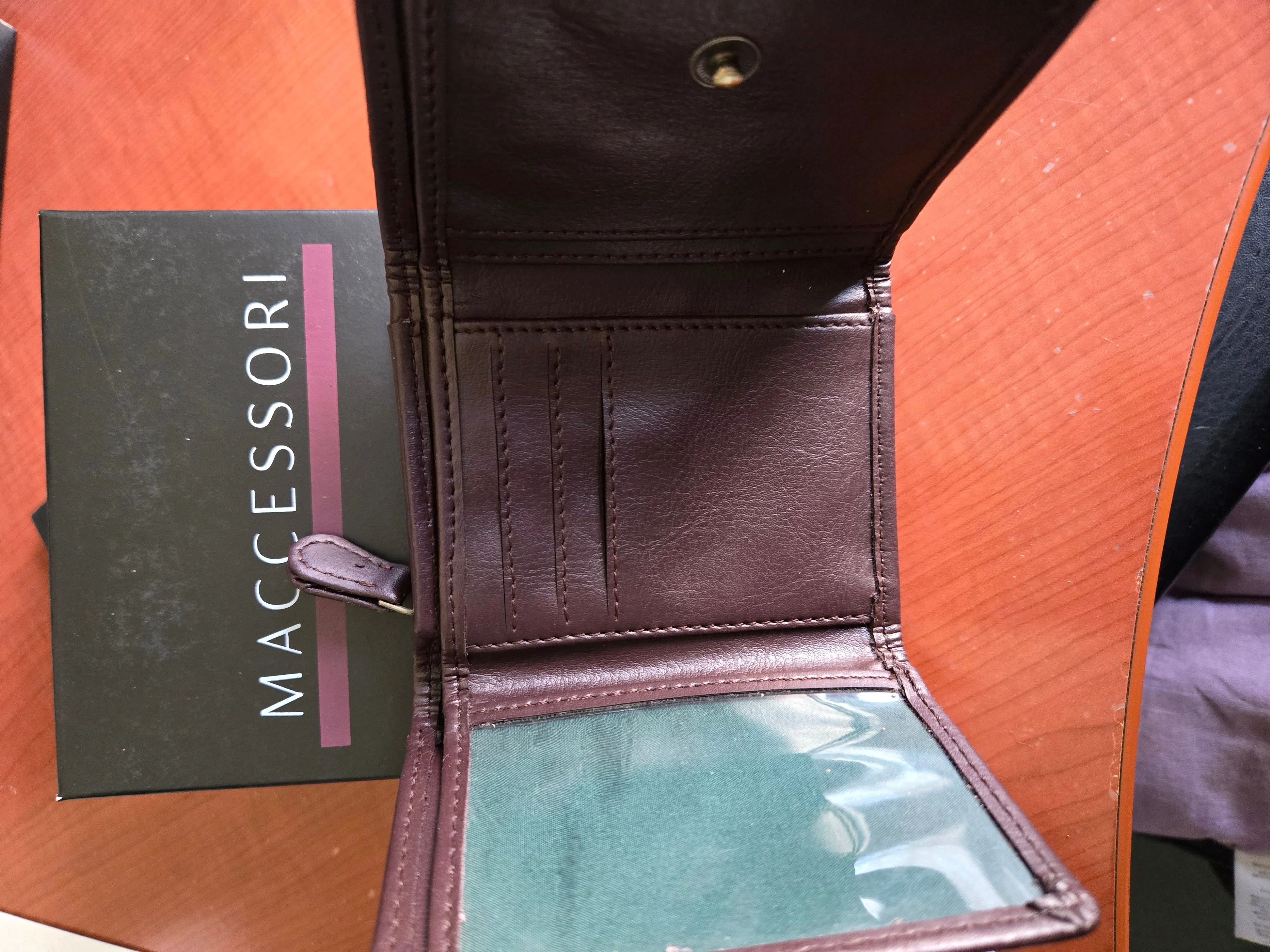 Harris Tweed Trifold Purse